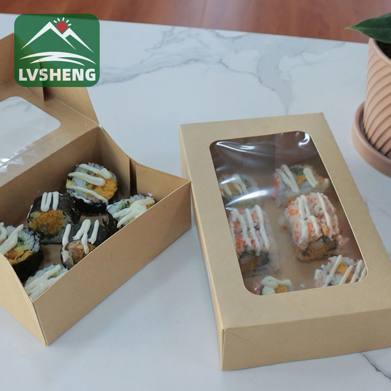 Ekologické jednorazové obedové boxy