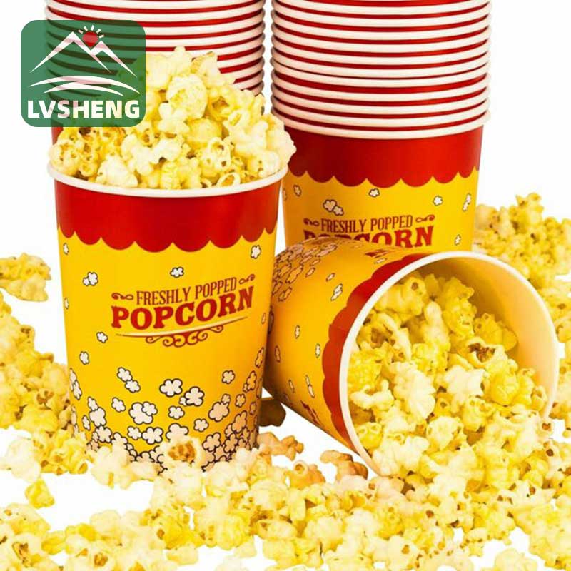 Papierové vedierko na popcorn